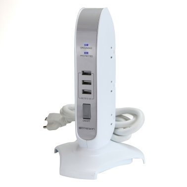 Emerson® EAP-1001 5-Outlet and 3-USB Charging Tower