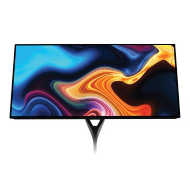 DOUGH™ Spectrum Black 27-In.-Class QHD 240-Hz OLED Gaming Monitor, Gorilla® Glass, ES07E2D