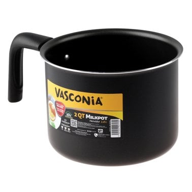 VASCONIA® 2-Qt. Milk Pot, Black
