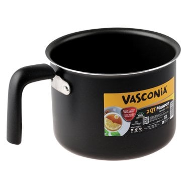 VASCONIA® 2-Qt. Milk Pot, Black