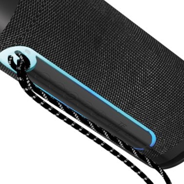 Supersonic® Portable Bluetooth® Speaker with LED Flashlight and Speakerphone, SC-2340BT (Black)