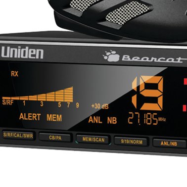 Uniden® Bearcat® 980 SSB 40-Channel CB Radio with 7-Color Digital Display