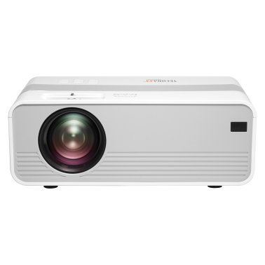 Technaxx® Beamer 720p HD Mini-LED Multimedia Projector, White, TX-127