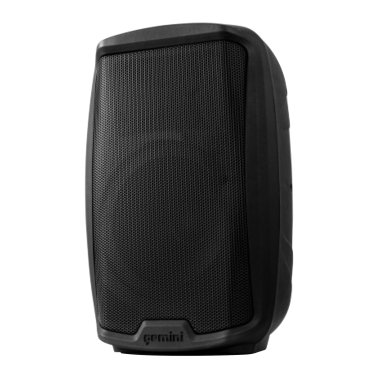 Gemini® AS-2110BT 10-In. Portable Bluetooth® PA Loudspeaker with Wireless Remote, Black