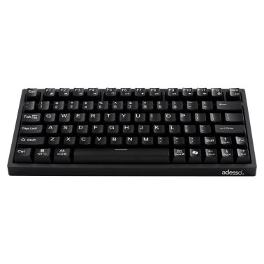 Adesso® Wired Mechanical Compact Keyboard with CoPilot AI™ Hotkey, Multi-OS, EasyTouch 610, Black