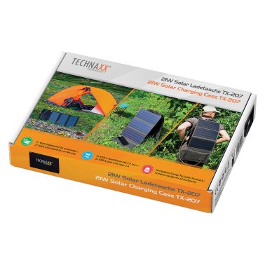 Technaxx® TX-207 21-Watt Solar Charging Case