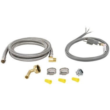 Certified Appliance Accessories® Dishwasher Installation Kit with Straight Plug Head