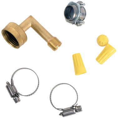 Certified Appliance Accessories® Dishwasher Installation Kit with Straight Plug Head