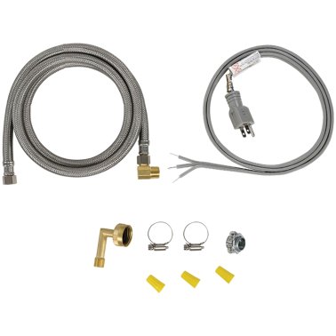 Certified Appliance Accessories® Dishwasher Installation Kit with Straight Plug Head