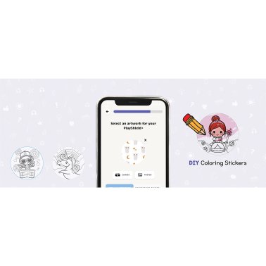 ONANOFF® StoryPhones® Storytelling Foldable Bluetooth® Kids Headphones, Intro Bundle with ZenShield and PlayShield (White)