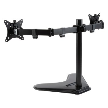 Allsop® Free-Standing Dual Monitor Arms, Black