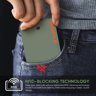 Shuffle® Card Wallet 1.0 (Diesel Green)