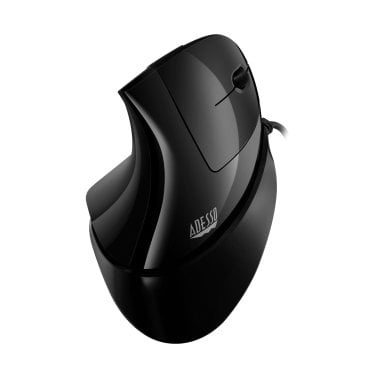 Adesso® iMouse® V3-TAA USB Optical Adjustable Vertical Mouse, Ergonomic, 7 Buttons, Black