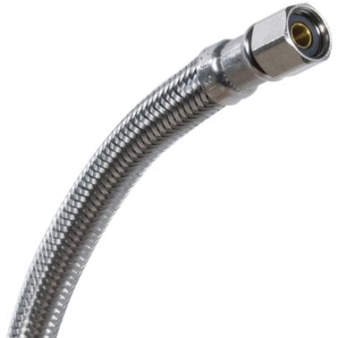 Certified Appliance Accessories Braided Stainless Steel Ice Maker Connector, 5ft