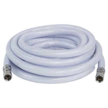 Certified Appliance Accessories PVC Ice Maker Connector with 1/4" Compression, 15ft