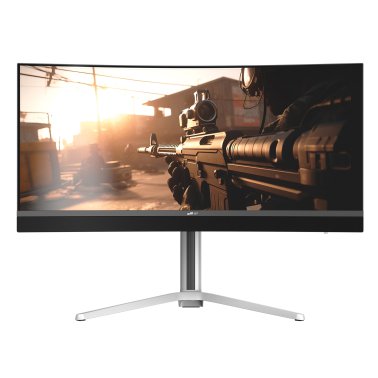 Mobile Pixels 34-In. LED Curved Gaming Monitor
