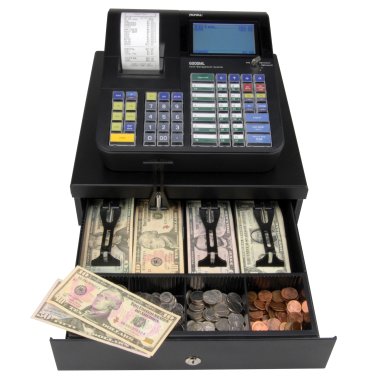 Royal® Alpha 6000ML Electronic Cash Register, Black