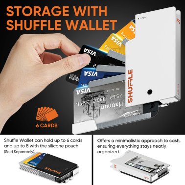 Shuffle® Card Wallet 1.0 (Polar Ice)