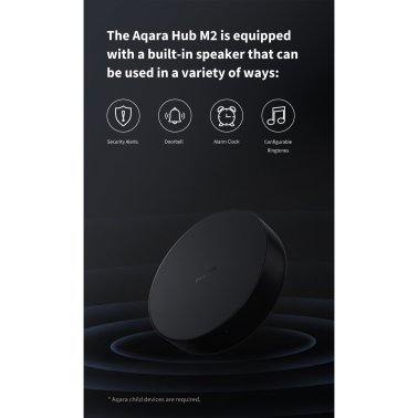 Aqara® Hub M2 Smart Home Hub with Built-in Speaker and IR Control
