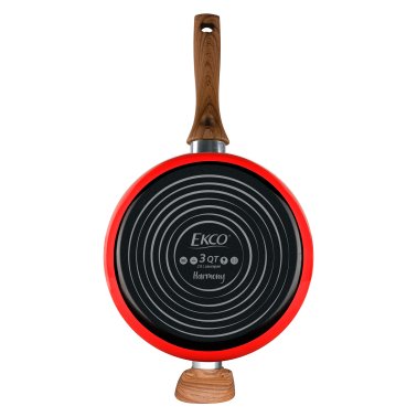 EKCO® Harmony Covered Saucepan, Red (3 Qt.)