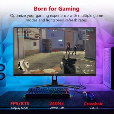 Z-EDGE™ 24.5-In. 1080p 240-Hz Gaming Monitor