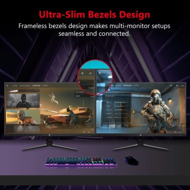 Z-EDGE™ 24.5-In. 1080p 240-Hz Gaming Monitor