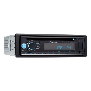 Pioneer® DEH-S7200BHS Car In-Dash Unit, Single-DIN CD Receiver with Bluetooth®, HD Radio™, Alexa®, and SiriusXM® Ready