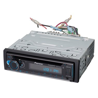 Pioneer® DEH-S7200BHS Car In-Dash Unit, Single-DIN CD Receiver with Bluetooth®, HD Radio™, Alexa®, and SiriusXM® Ready