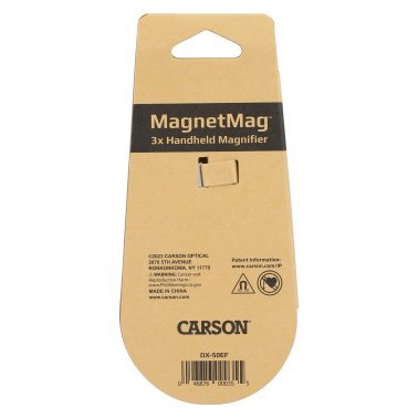 CARSON® MagnetMag™ Handheld Magnetic Magnifier with Handle Made with Real Wheat