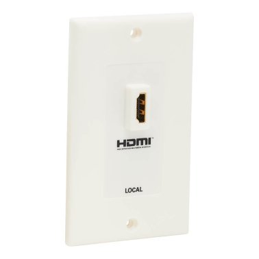 Tripp Lite® by Eaton® HDMI® over Dual CAT-5/CAT-6 Extender Wallplate Kit with Transmitter and Receiver, TAA Compliant