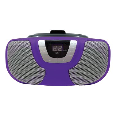 Proscan® CD/Radio Boom Box, PRCD1025 (Purple)