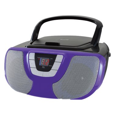 Proscan® CD/Radio Boom Box, PRCD1025 (Purple)