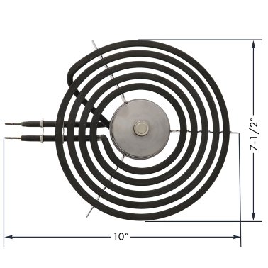 ERP® 8-In. Replacement Safety Surface Element for GE® Electric Ranges, Part WB30X31057