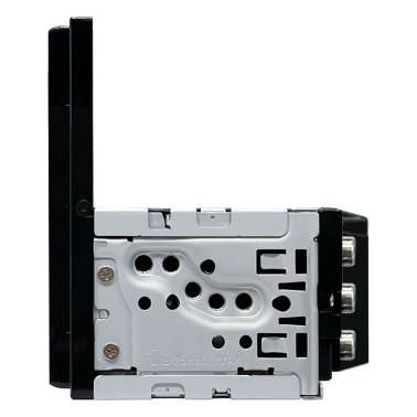 JVC® KW-M595BT 6.8-In. Car In-Dash Unit, Double-DIN/Single-DIN Digital Receiver with WSVGA Touch Screen, Android Auto™/Apple CarPlay®, and SiriusXM® Ready