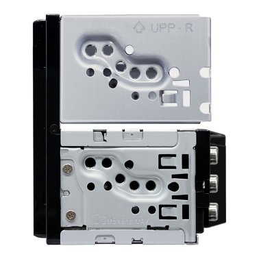 JVC® KW-M595BT 6.8-In. Car In-Dash Unit, Double-DIN/Single-DIN Digital Receiver with WSVGA Touch Screen, Android Auto™/Apple CarPlay®, and SiriusXM® Ready