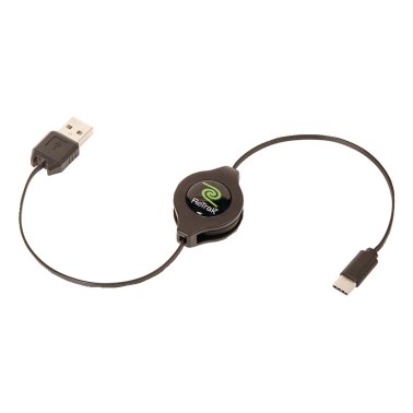 ReTrak® Retractable USB-C® to USB-A Cable