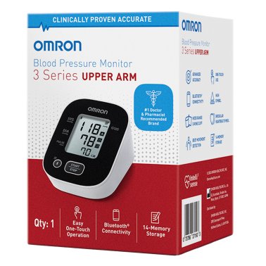 Omron® 3 Series® Digital Upper Arm Blood Pressure Monitor with D-Ring Cuff