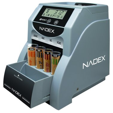 Nadex™ Coins S180 Digital Coin Counter, Sorter, and Wrapper