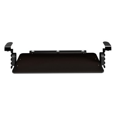 Uncaged Ergonomics® KT4 Clamp-on Under-Desk Slide-Out Ergonomic Keyboard Tray, Black
