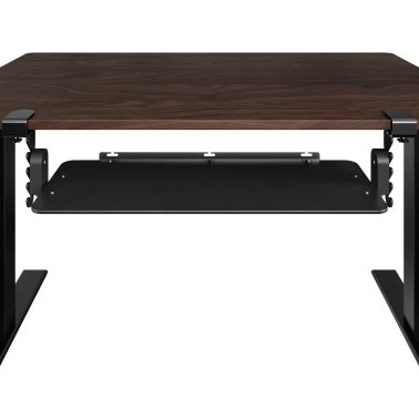 Uncaged Ergonomics® KT4 Clamp-on Under-Desk Slide-Out Ergonomic Keyboard Tray, Black