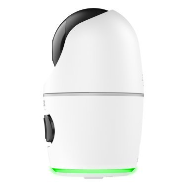 Lorex® Wi-Fi® 2K Dual-Lens Pan-Tilt-Digital Zoom Indoor Security Camera with Person and Animal Detection, White, W463AQD-E