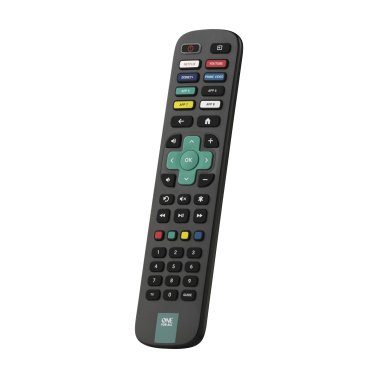 One For All® Replacement Remote for Roku® TVs, Black, URC 4923