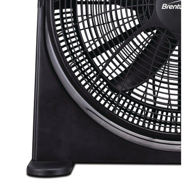 Brentwood® Kool Zone F-20BKR 20-In. 3-Speed High-Velocity Air-Circulator Floor Fan, Black