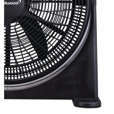 Brentwood® Kool Zone F-20BKR 20-In. 3-Speed High-Velocity Air-Circulator Floor Fan, Black