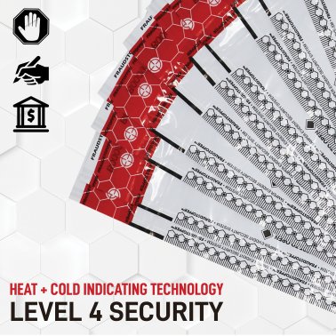 Nadex™ Coins Tamper-Evident 9-In. x 12-In. Opaque FRAUDSTOPPER® Bank Deposit Bags, 50 Pack