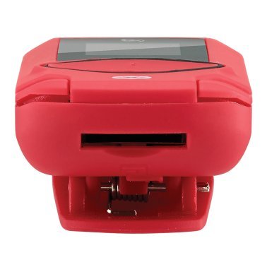 GPX® MP3 Player with FM Radio, Bluetooth® Transmitter, and Wired Earbuds, Red, MWB308R