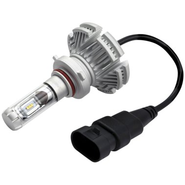 Heise LED Lighting Systems® HE-9005LED 6,000-Lumen Replacement LED Headlight Kit, Single Beam, Pair