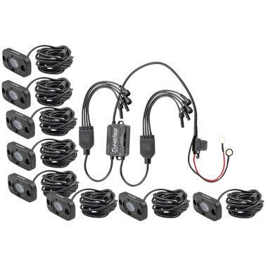 Heise LED Lighting Systems® Marine/Powersports RGB Accent Light Kit (8 Pack)