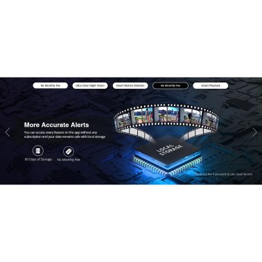 aosu 2K 3.0-MP QHD Wi-Fi® AI-Smart Wide-Angle Video Doorbell with Home Station Chime, V8P1AX11