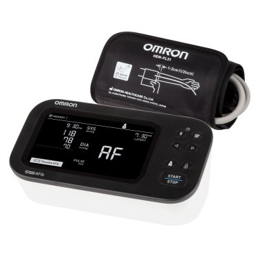 Omron® 10 Series® Bluetooth® Upper Arm Blood Pressure Monitor and Cuff with Wide Backlit LCD Display, Omron® App, TruRead technology, FSA/HSA Eligible